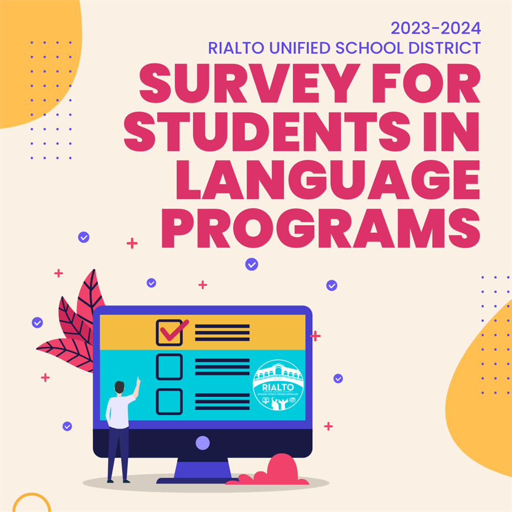  SURVEY FOR STUDENTS IN LANGUAGE PROGRAMS